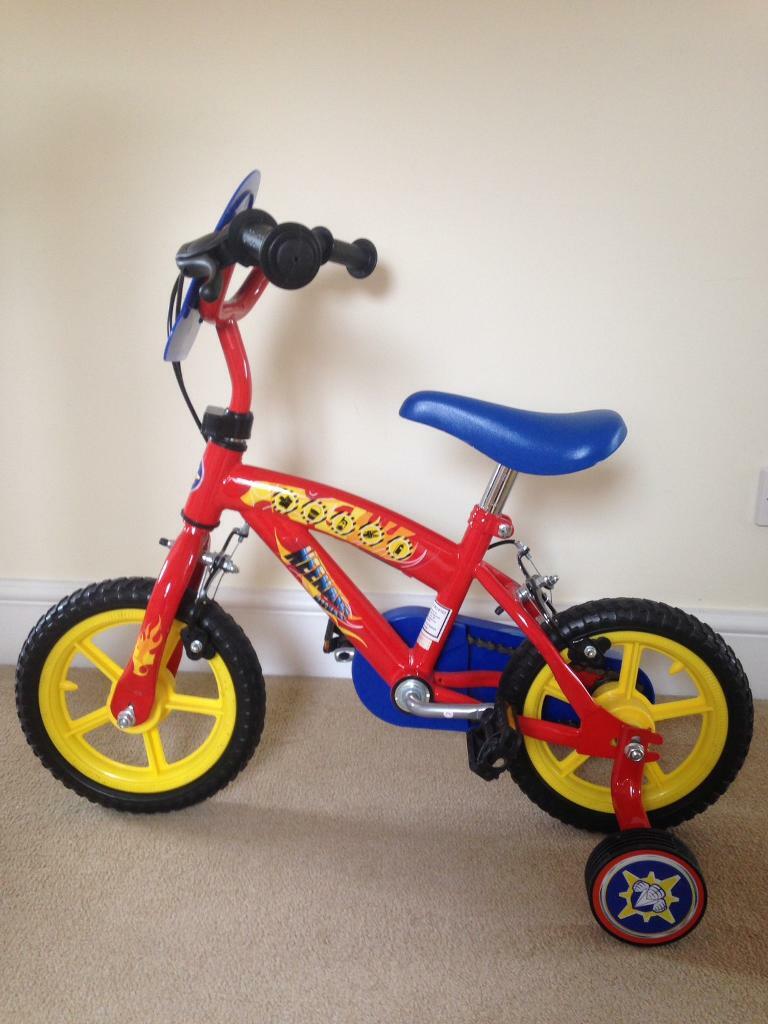 fireman sam 12 inch bike